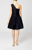 Plain A-line Zipper Taffeta Mini Pleated Prom Dresses