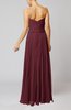 Simple Empire Sweetheart Zipper Ruching Bridesmaid Dresses