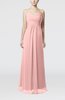 Simple Empire Sweetheart Zipper Ruching Bridesmaid Dresses