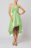 Modern A-line Sleeveless Zipper Chiffon Hi-Lo Party Dresses