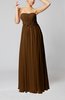 Elegant Empire Strapless Floor Length Flower Evening Dresses
