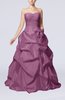 Fairytale Outdoor Strapless Sleeveless Zip up Taffeta Floor Length Bridal Gowns