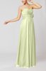 Simple Sheath Sweetheart Sleeveless Chiffon Floor Length Bridesmaid Dresses