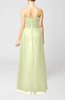 Simple Sheath Sweetheart Sleeveless Chiffon Floor Length Bridesmaid Dresses