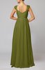 Elegant Hall Queen Anne Sleeveless Zipper Floor Length Sequin Bridal Gowns