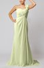 Elegant Empire Sleeveless Criss-cross Straps Court Train Ruching Party Dresses