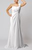 Elegant Empire Sleeveless Criss-cross Straps Court Train Ruching Party Dresses