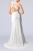 Elegant Empire Sleeveless Criss-cross Straps Court Train Ruching Party Dresses