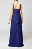 Elegant Column Sleeveless Zip up Pleated Evening Dresses