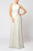 Elegant Column Sleeveless Zip up Pleated Evening Dresses