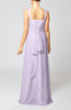 Elegant Column Sleeveless Zip up Pleated Evening Dresses