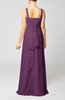 Elegant Column Sleeveless Zip up Pleated Evening Dresses