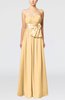 Plain Column Zipper Chiffon Floor Length Wedding Guest Dresses