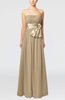 Plain Column Zipper Chiffon Floor Length Wedding Guest Dresses