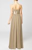 Plain Column Zipper Chiffon Floor Length Wedding Guest Dresses