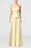 Plain Column Zipper Chiffon Floor Length Wedding Guest Dresses