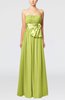 Plain Column Zipper Chiffon Floor Length Wedding Guest Dresses