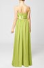 Plain Column Zipper Chiffon Floor Length Wedding Guest Dresses