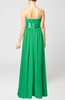 Plain Column Zipper Chiffon Floor Length Wedding Guest Dresses