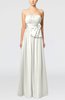 Plain Column Zipper Chiffon Floor Length Wedding Guest Dresses
