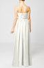 Plain Column Zipper Chiffon Floor Length Wedding Guest Dresses