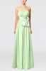 Plain Column Zipper Chiffon Floor Length Wedding Guest Dresses