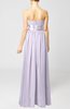 Plain Column Zipper Chiffon Floor Length Wedding Guest Dresses
