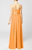 Plain Column Zipper Chiffon Floor Length Wedding Guest Dresses