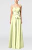 Plain Column Zipper Chiffon Floor Length Wedding Guest Dresses