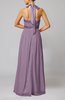 Elegant A-line Sleeveless Chiffon Floor Length Ribbon Wedding Guest Dresses