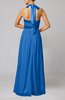 Elegant A-line Sleeveless Chiffon Floor Length Ribbon Wedding Guest Dresses