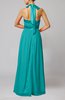 Elegant A-line Sleeveless Chiffon Floor Length Ribbon Wedding Guest Dresses