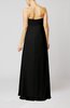 Plain Empire Sleeveless Zip up Floor Length Wedding Guest Dresses