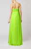 Plain Empire Sleeveless Zip up Floor Length Wedding Guest Dresses