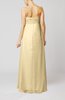 Plain Empire Sleeveless Zip up Floor Length Wedding Guest Dresses