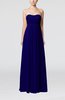 Plain Empire Sleeveless Zip up Floor Length Wedding Guest Dresses