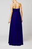 Plain Empire Sleeveless Zip up Floor Length Wedding Guest Dresses