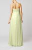 Plain Empire Sleeveless Zip up Floor Length Wedding Guest Dresses