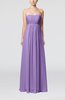 Plain Empire Sleeveless Zip up Floor Length Wedding Guest Dresses