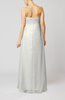 Plain Empire Sleeveless Zip up Floor Length Wedding Guest Dresses