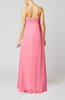 Plain Empire Sleeveless Zip up Floor Length Wedding Guest Dresses