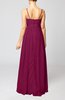 Elegant Sleeveless Chiffon Floor Length Ribbon Bridesmaid Dresses