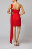 Modern Sheath Sleeveless Chiffon Ruching Wedding Guest Dresses