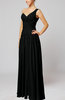 Plain Column One Shoulder Sleeveless Chiffon Ruching Wedding Guest Dresses