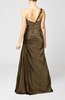 Gorgeous Column Sleeveless Zip up Silk Like Satin Floor Length Evening Dresses