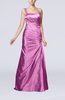 Gorgeous Column Sleeveless Zip up Silk Like Satin Floor Length Evening Dresses