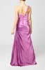 Gorgeous Column Sleeveless Zip up Silk Like Satin Floor Length Evening Dresses