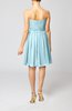 Romantic Sweetheart Zipper Knee Length Flower Bridesmaid Dresses