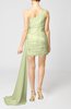Sexy Garden Sheath Sleeveless Chiffon Lace Bridal Gowns