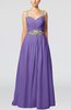 Glamorous Thick Straps Sleeveless Chiffon Floor Length Pleated Evening Dresses